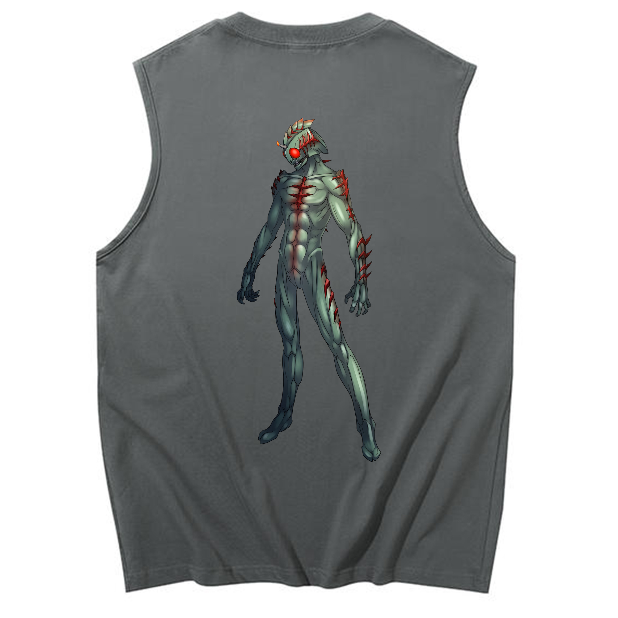 （画像用） ウルトラマン Ultraman コットン100％タンクトップ（背面プリント）